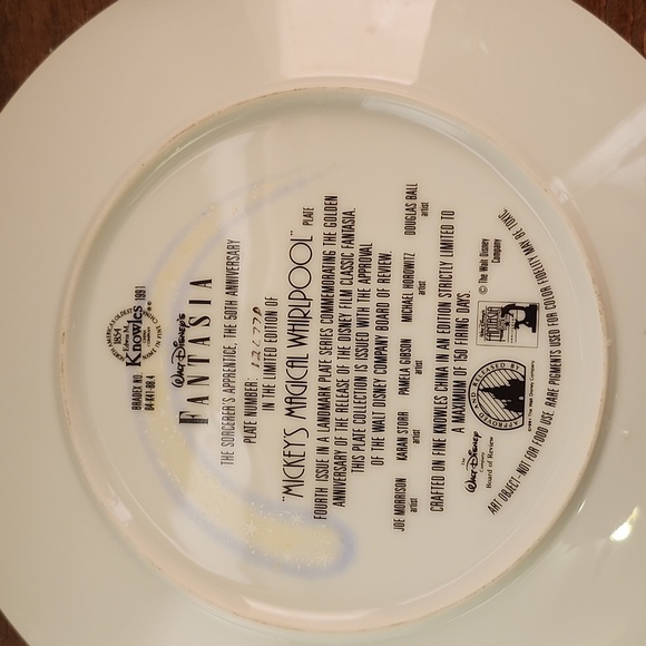 Walt Disney Collector Plates (set of 3) vintage - Picture 6 of 16
